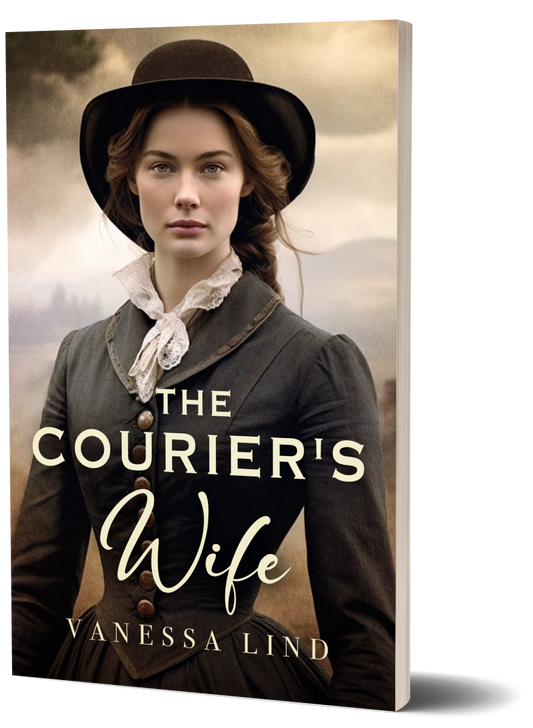 The Courier's Wife | Paperback | Book 1 Secrets of the Blue and Gray