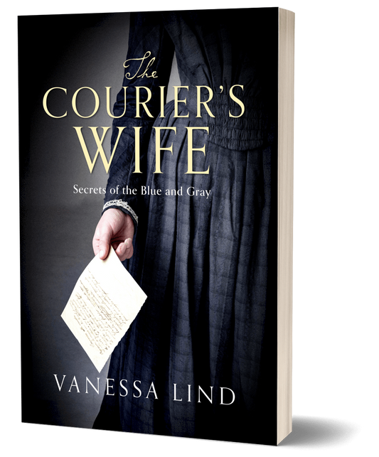 The Courier's Wife | Paperback | Book 1 Secrets of the Blue and Gray