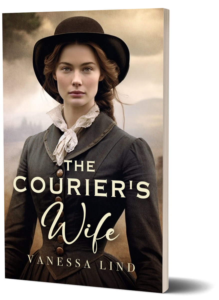 The Courier's Wife: A Captivating Novel of Courage and Resilience (Secrets of the Blue and Gray Book 1) | Paperback